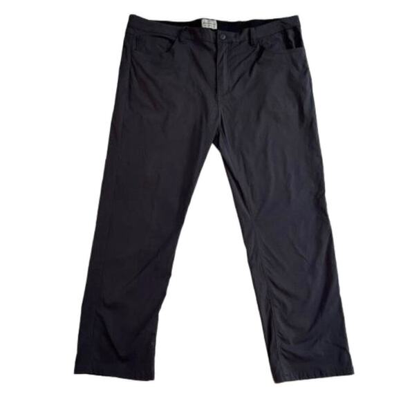 Weatherproof Vintage Men’s Tech Pants Nylon Outsoor Size 40x30 Charcoal Gray - Picture 1 of 9